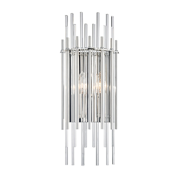 Hudson Valley Lighting Wallis Steel 2 Light Wall Sconce