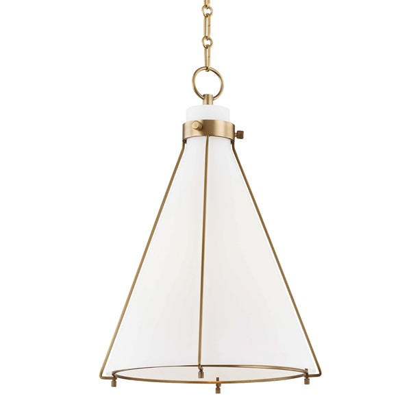 Product photograph of Hudson Valley Lighting Eldridge Steel 1 Light A Pendant from Olivia's