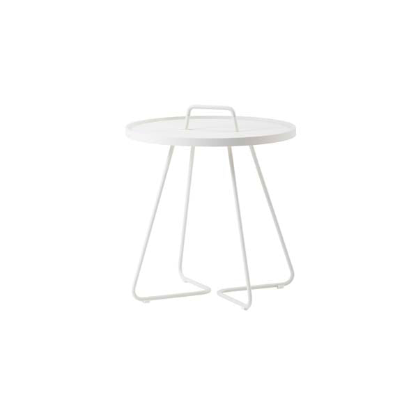 Cane Line On The Move Side Table Small White