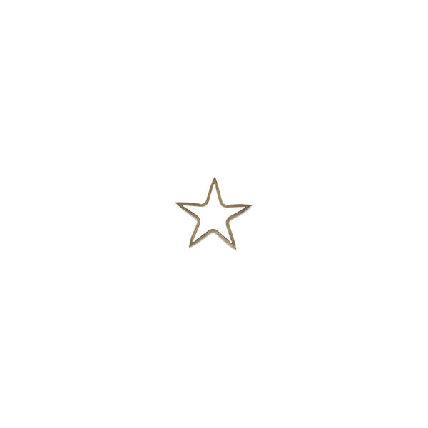 Product photograph of Nkuku Christmas D Cor Meru Brass Star Antique Brass Medium from Olivia's.