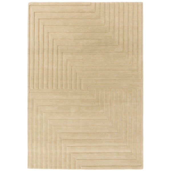 Asiatic Carpets Form Hand Tufted Rug Natural 160 X 230cm