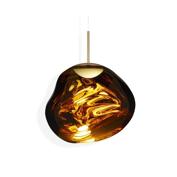 Product photograph of Tom Dixon Melt Led Pendant Gold Gold from Olivia's