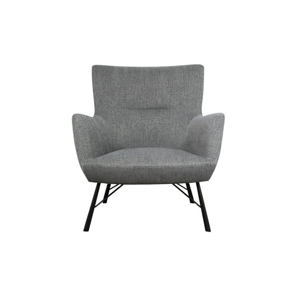 Product photograph of Olivia S Lawson Grey Armchair from Olivia's.
