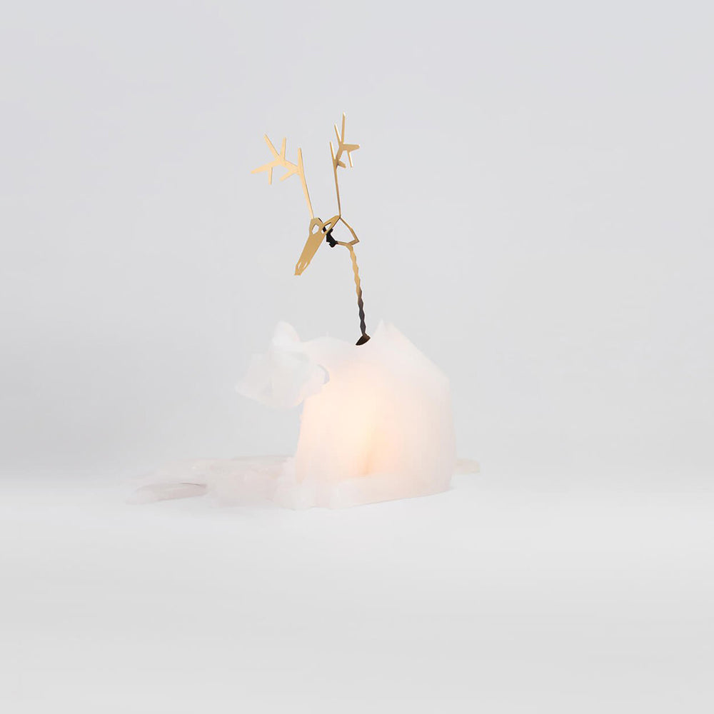 Product photograph of 54 Celius Pyropet Dyri Candle White from Olivia's.