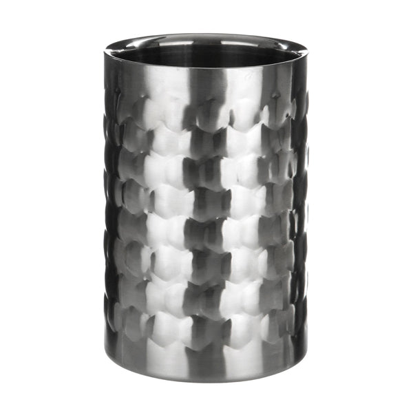 Product photograph of Olivia S Textured Wine Cooler Silver from Olivia's