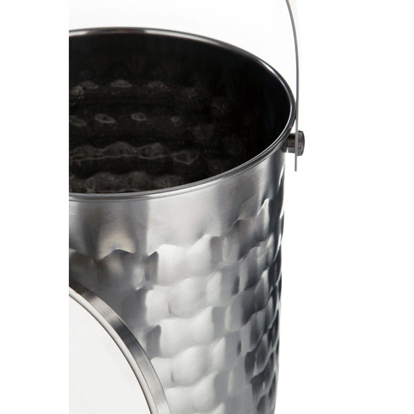 Product photograph of Olivia S Textured Pale Ice Bucket Silver from Olivia's.