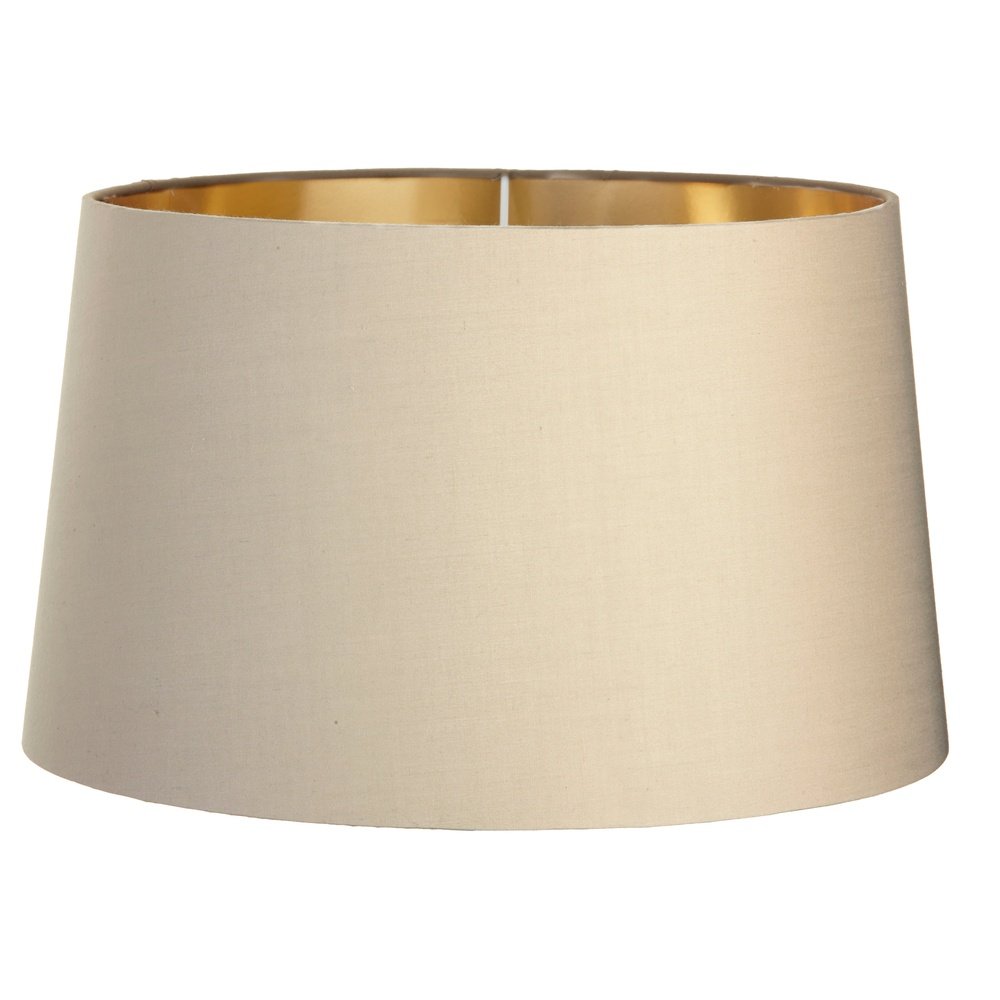 Product photograph of Rv Astley Shade Soft Latte Gold Lining 34cm from Olivia's