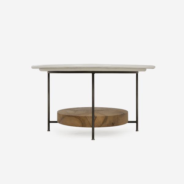 Product photograph of Andrew Martin Olivia Coffee Table White Lacquer from Olivia's.