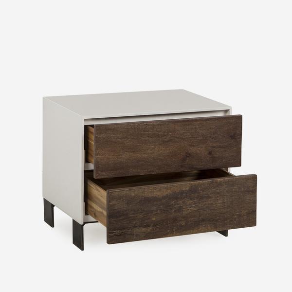 Product photograph of Andrew Martin Cardosa Bedside Table from Olivia's.