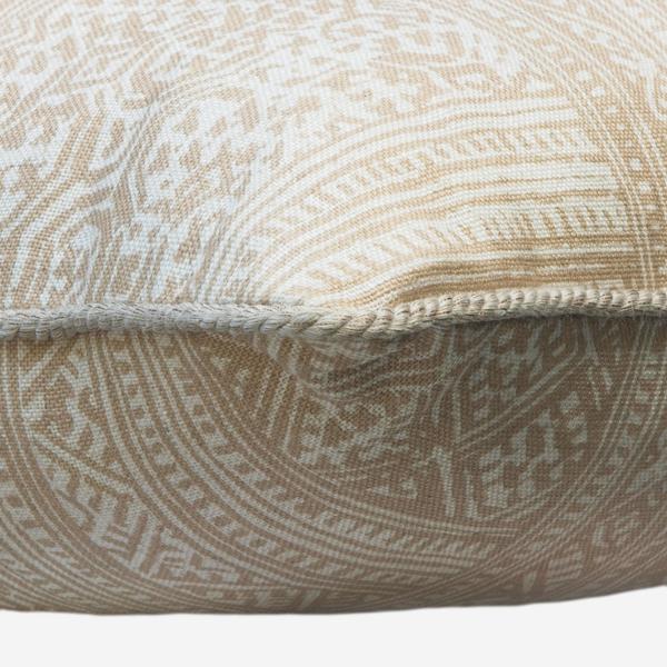 Product photograph of Andrew Martin Ostuni Cushion Almond Noci Outlet from Olivia's.