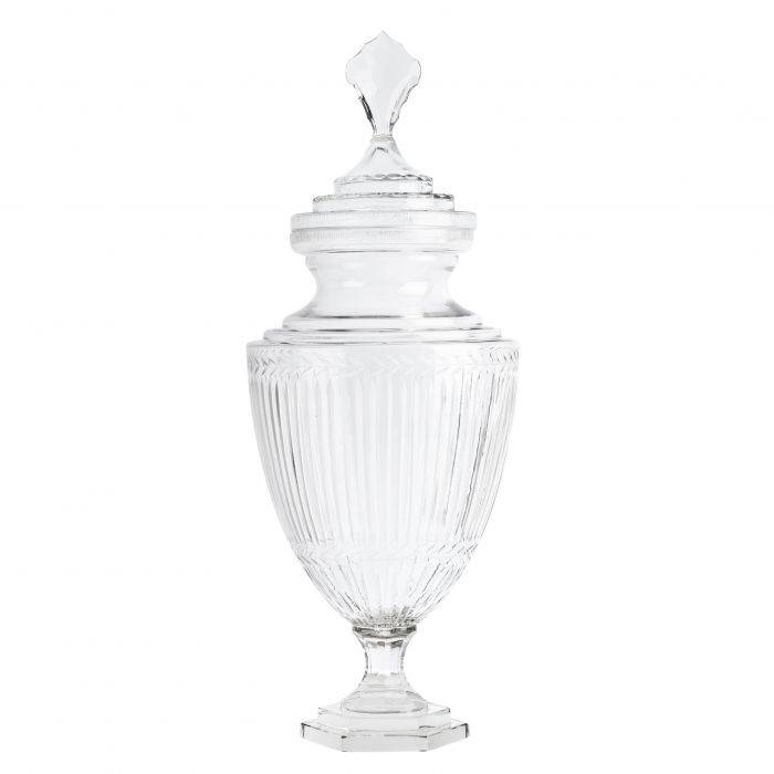 Product photograph of Eichholtz Harcourt L Glass Vase from Olivia's.