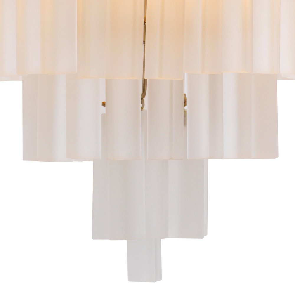 Product photograph of Eichholtz Nova Chandelier Frosted Glass from Olivia's.