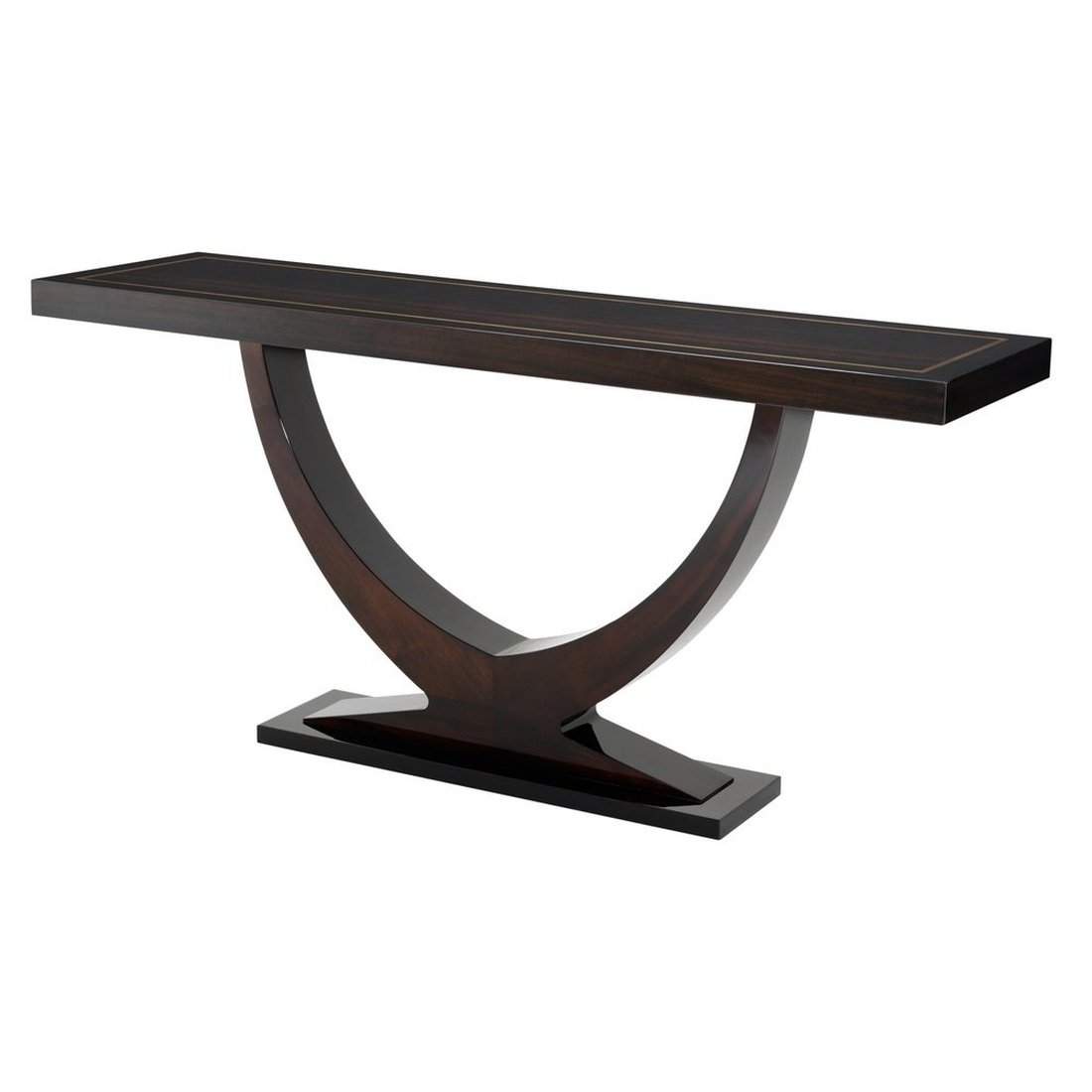 Product photograph of Eichholtz Umberto Console Table Eucalyptus Veneer from Olivia's