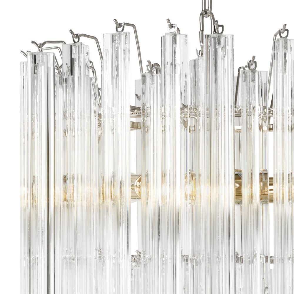 Eichholtz Chandelier Salerno Clear glass