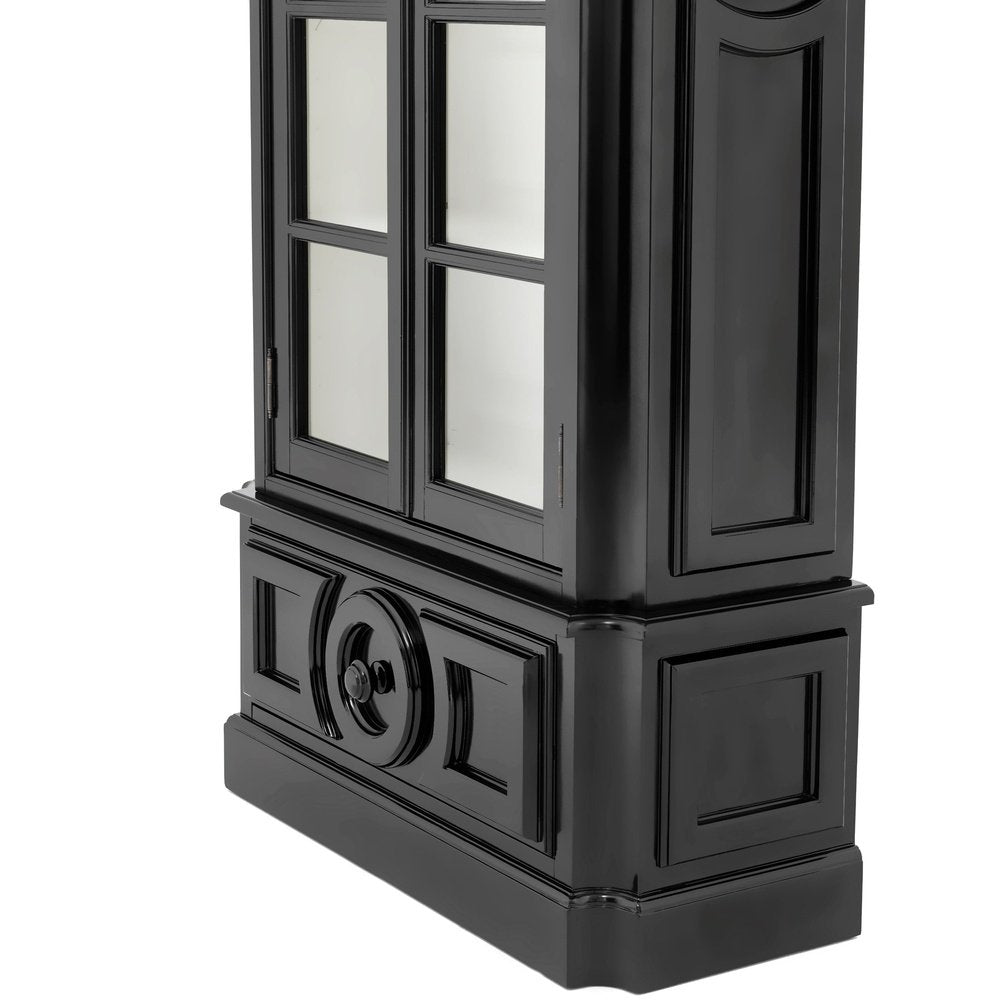 Product photograph of Eichholtz Grand Royale Cabinet Black Finish from Olivia's.