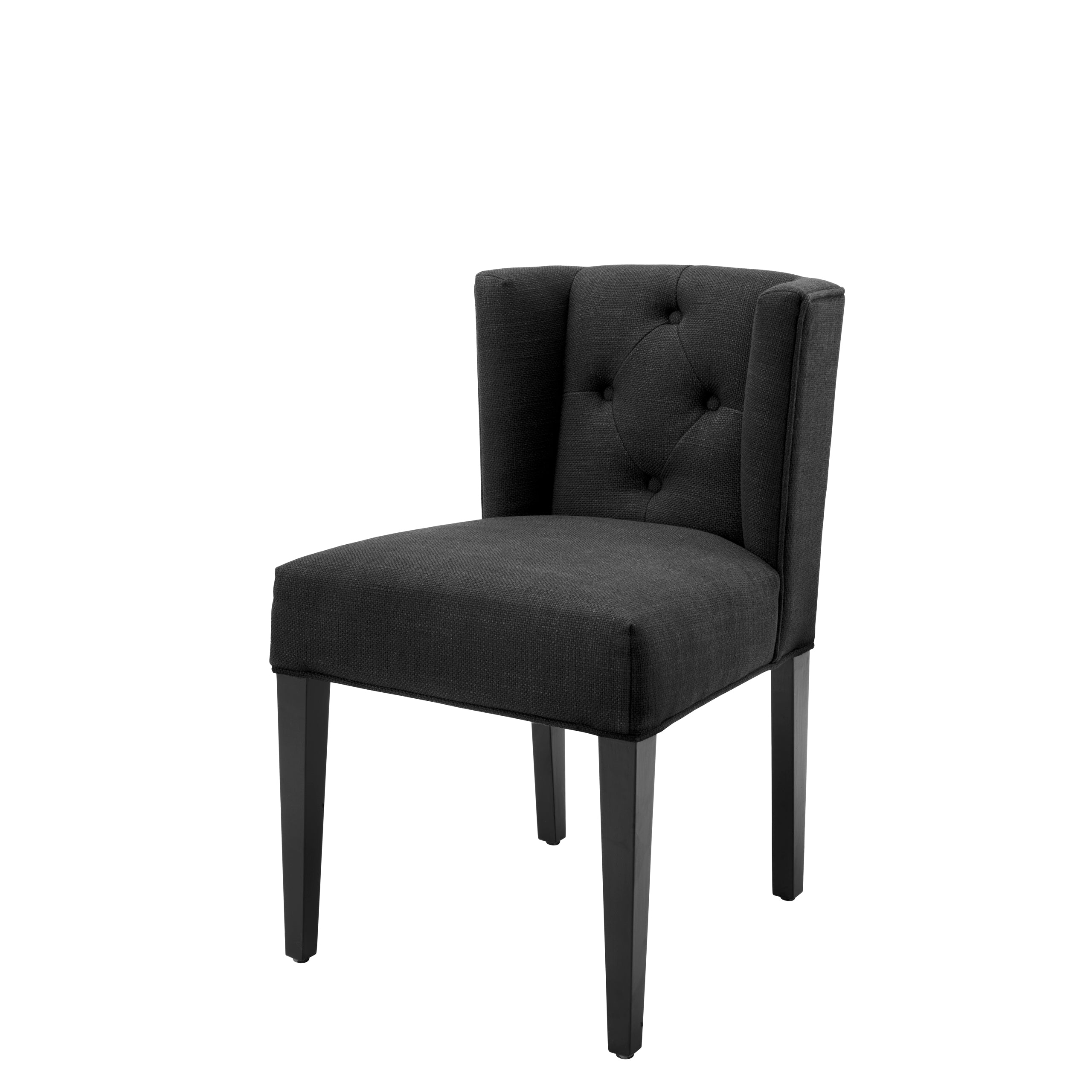 Eichholtz Boca Raton Dining Chair Panama Black