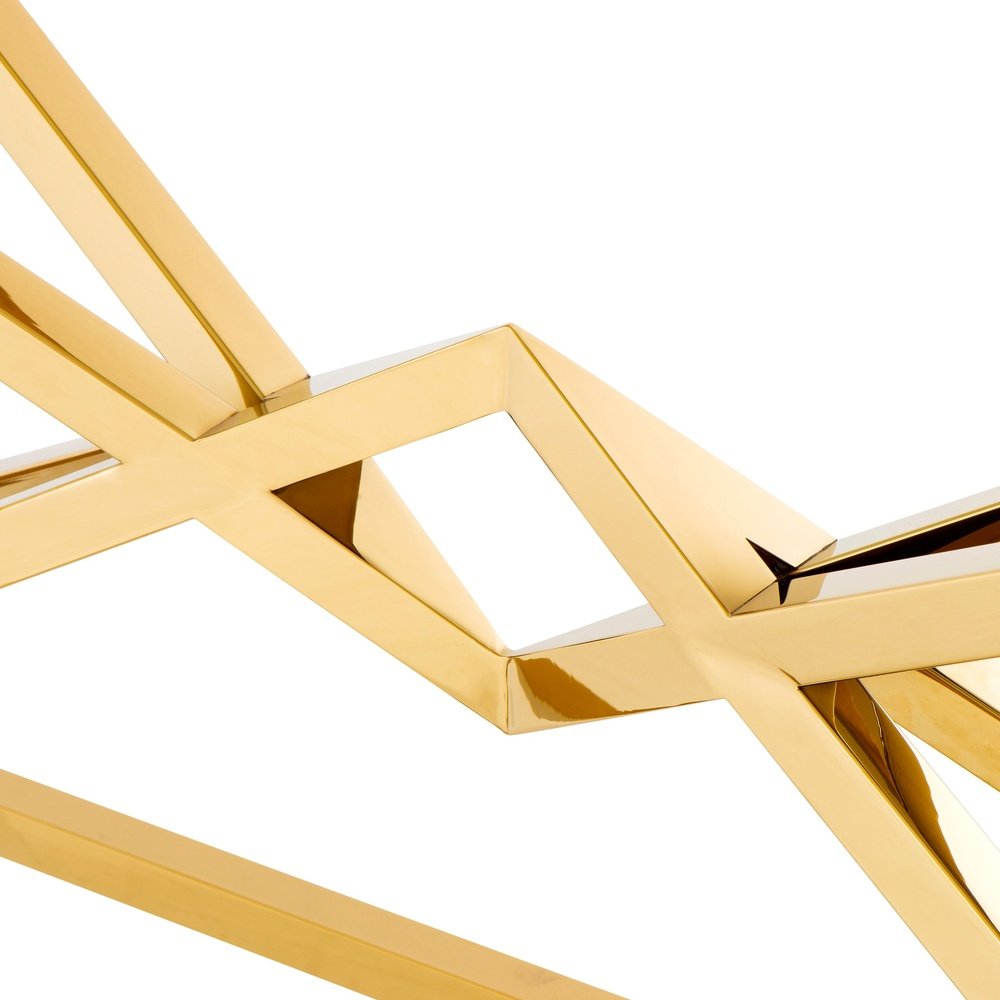 Product photograph of Eichholtz Connor Console Table Gold Finish from Olivia's.