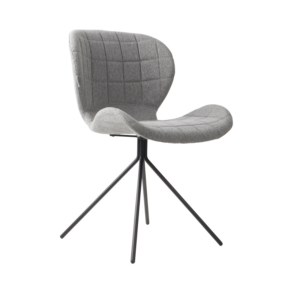Zuiver Omg Light Dining Chair Grey