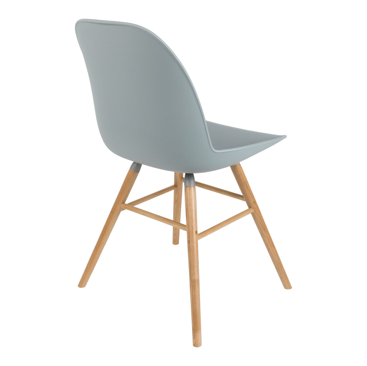 Product photograph of Zuiver Set Of 2 Albert Kuip Dining Chairs Light Grey from Olivia's.