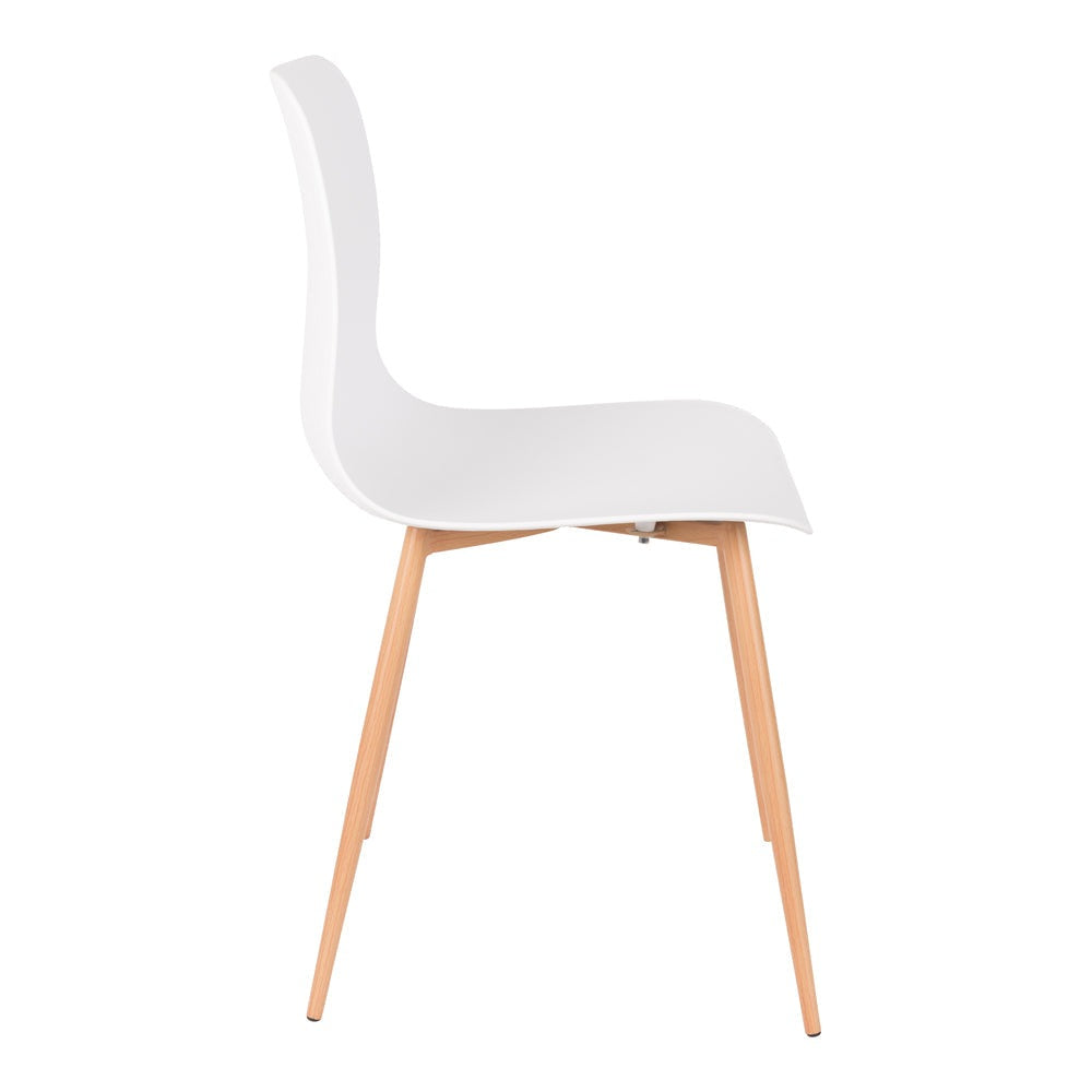 Product photograph of Olivia S Nordic Living Collection - Set Of 2 Liv Dining Chairs In White Outlet from Olivia's.