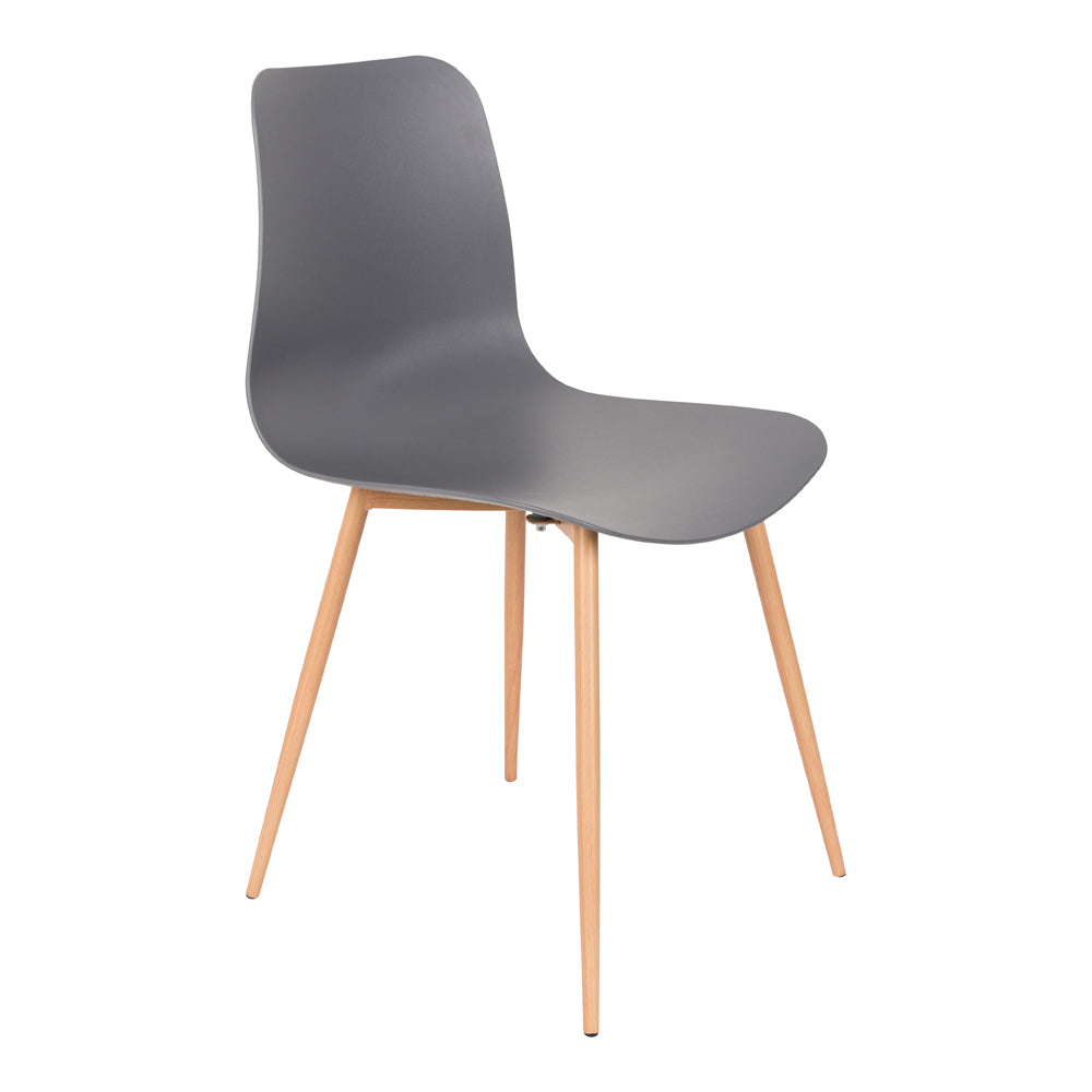 Product photograph of Olivia S Nordic Living Collection - Set Of 2 Liv Dining Chairs In Grey from Olivia's