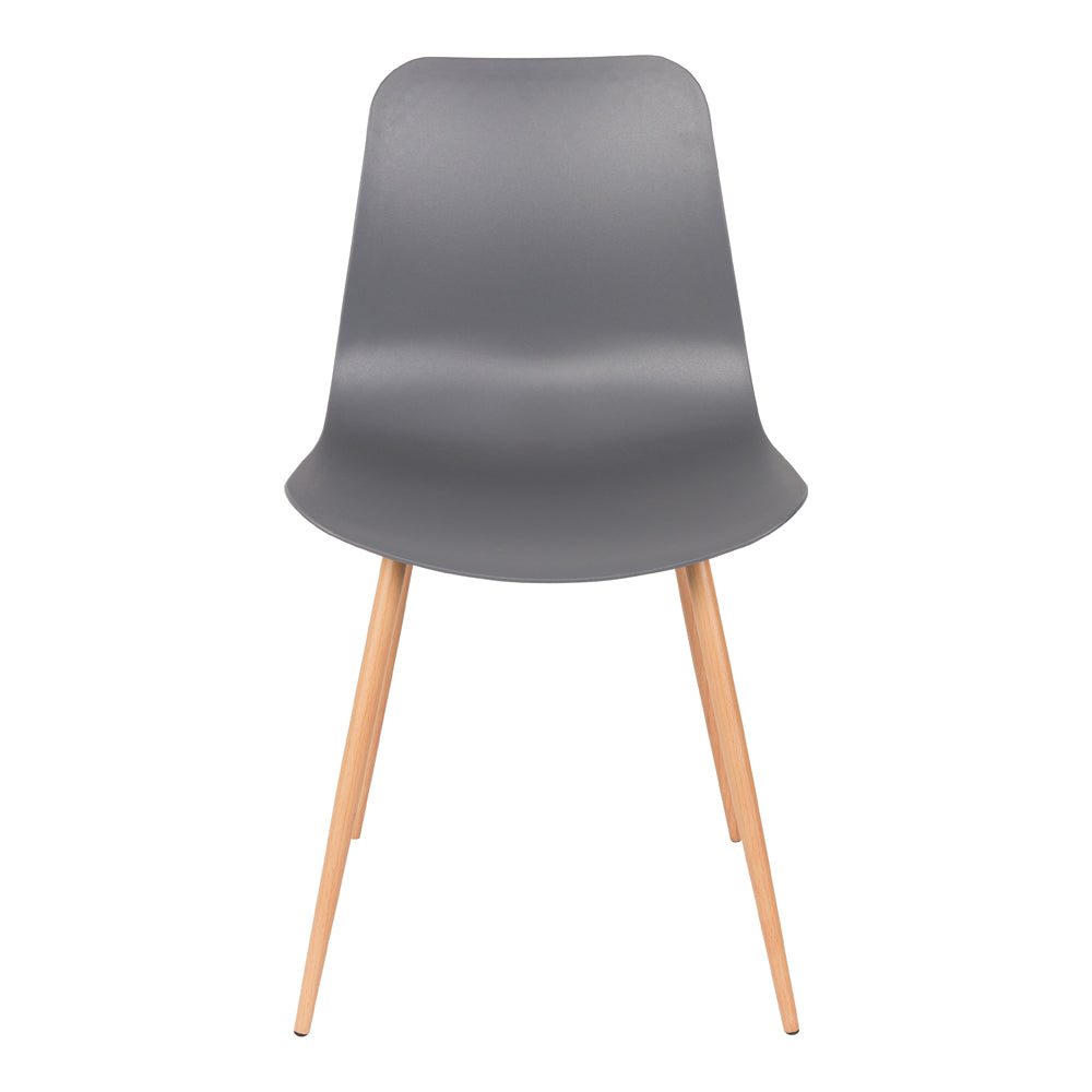 Product photograph of Olivia S Nordic Living Collection - Set Of 2 Liv Dining Chairs In Grey from Olivia's.