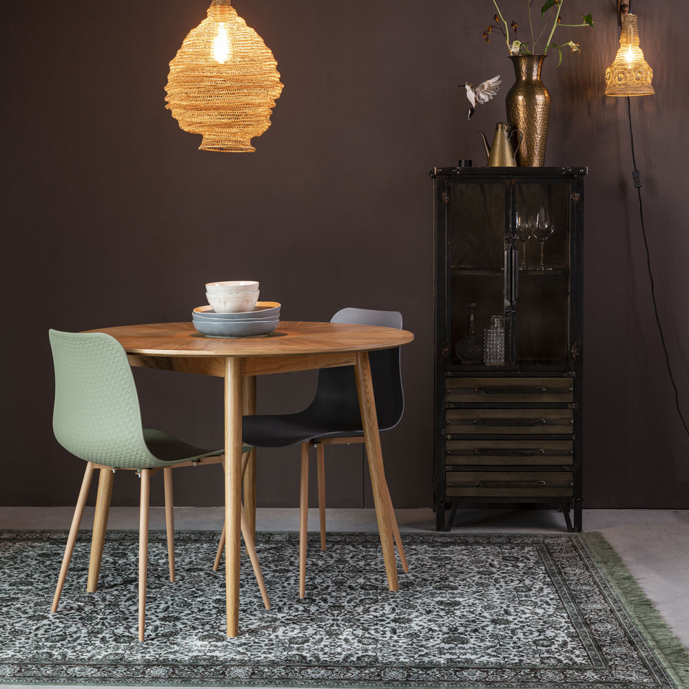 Product photograph of Olivia S Nordic Living Collection - Set Of 2 Liv Dining Chairs In Grey from Olivia's.