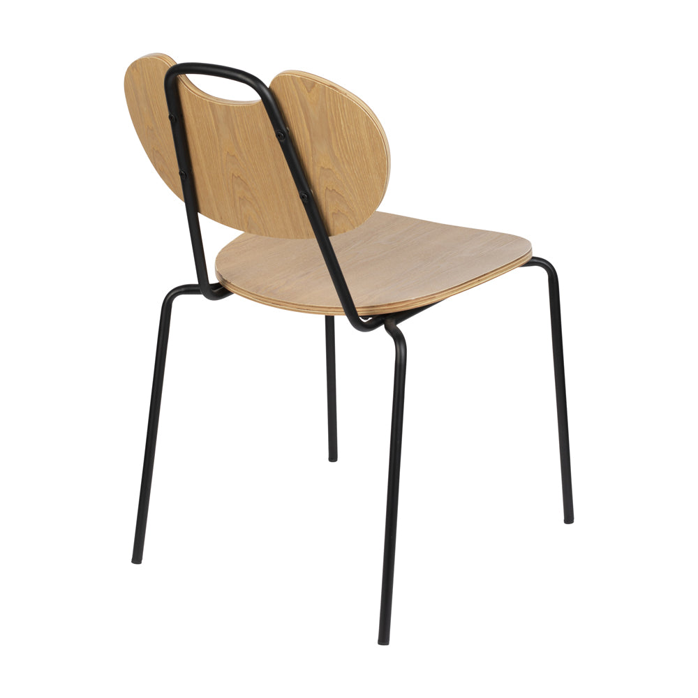 Product photograph of Olivia S Nordic Living Collection Set Of 2 Asper Chairs In Natural from Olivia's.