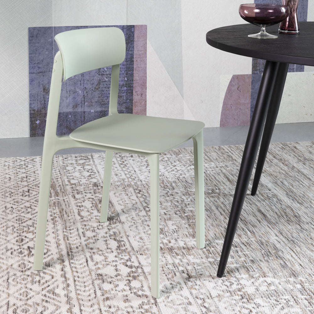 Olivias Nordic Living Collection Chi Dining Chair In Light Green