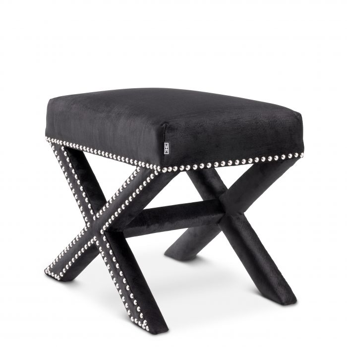 Eichholtz Perugia Stool Essex Black