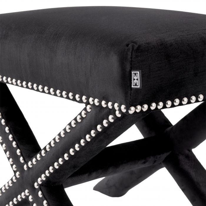 Eichholtz Perugia Stool Essex Black