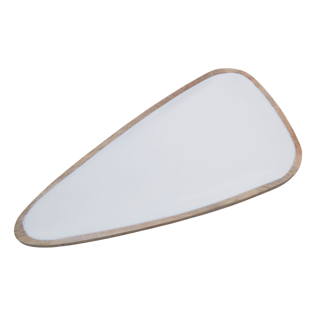Product photograph of Olivia S Kira Small Serving Dish In Natural White from Olivia's.