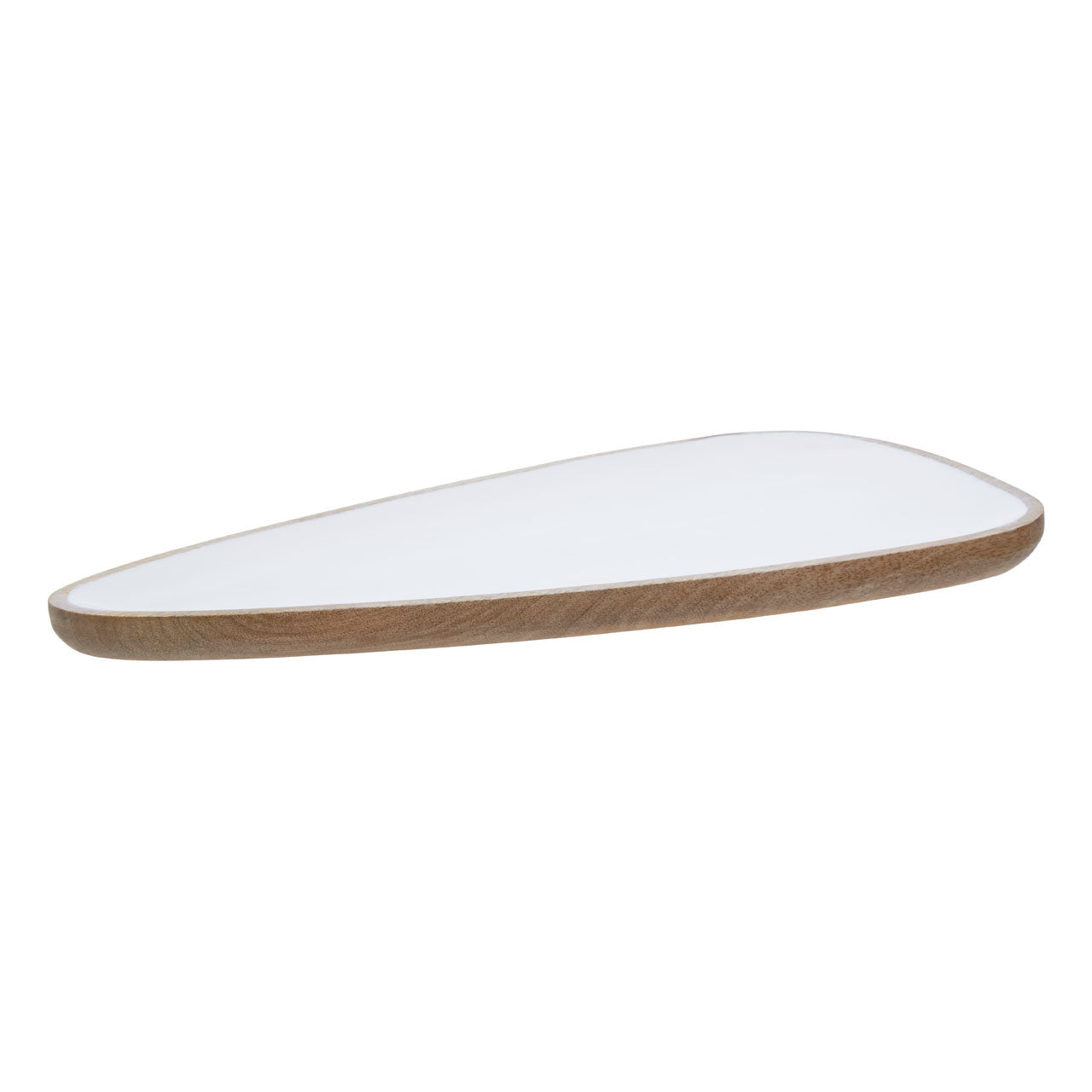 Product photograph of Olivia S Kira Large Serving Dish In Natural White from Olivia's.