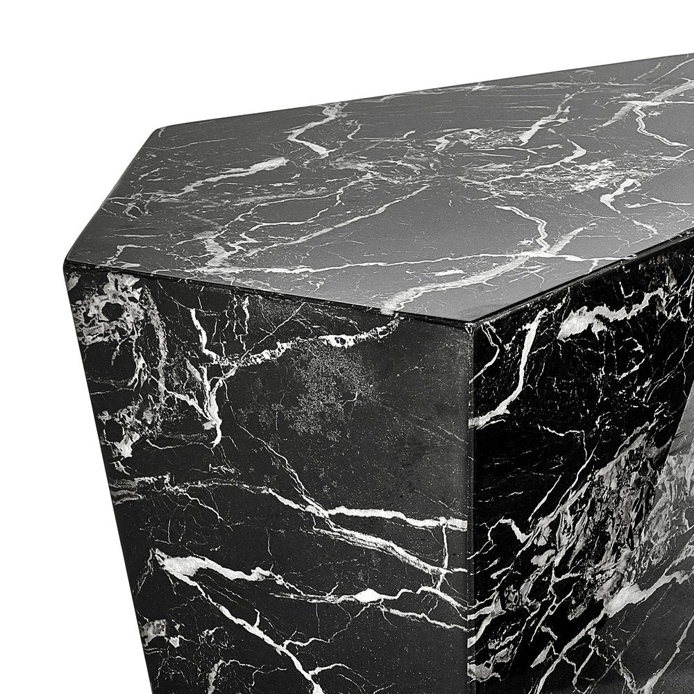 Product photograph of Eichholtz Set Of 3 Prudential Coffee Table Black Faux Marble from Olivia's.