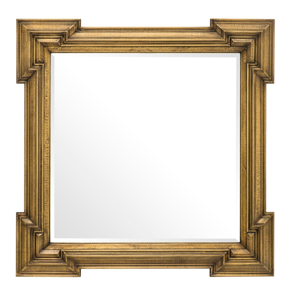 Eichholtz Livorno Mirror Antique Brass Finish