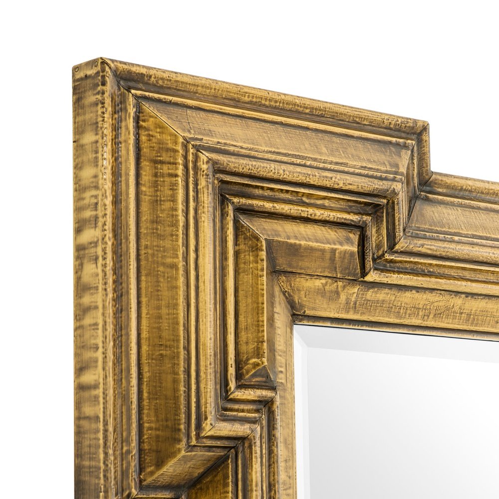 Product photograph of Eichholtz Livorno Mirror Antique Brass Finish from Olivia's.