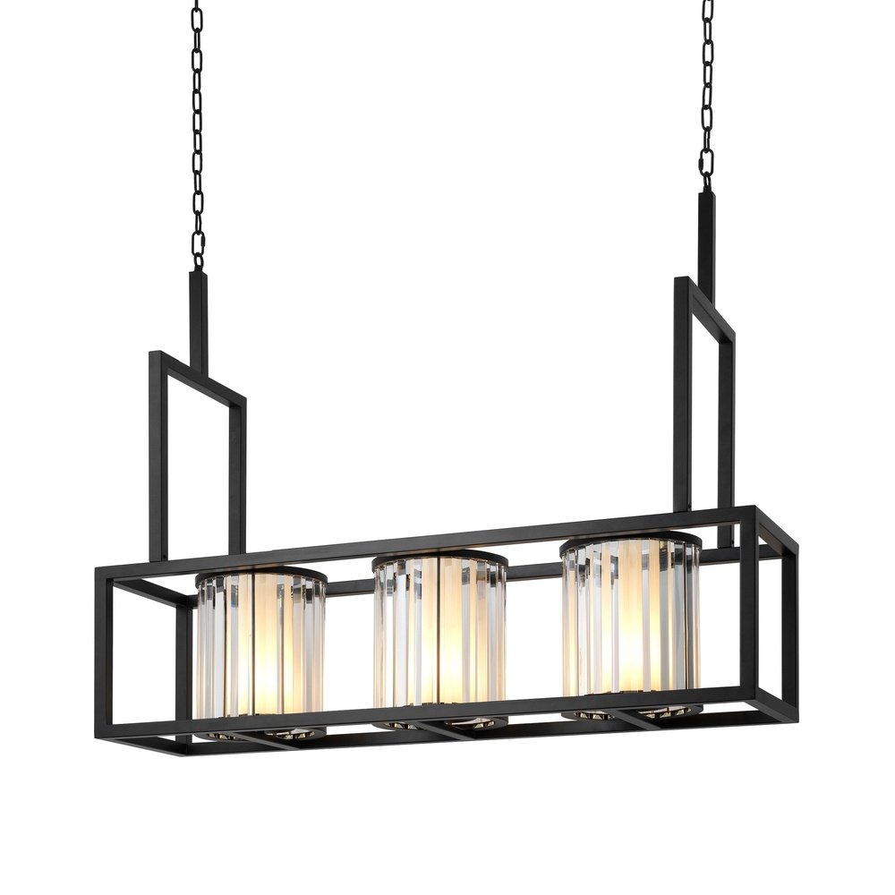 Eichholtz Carducci Chandelier Black Finish