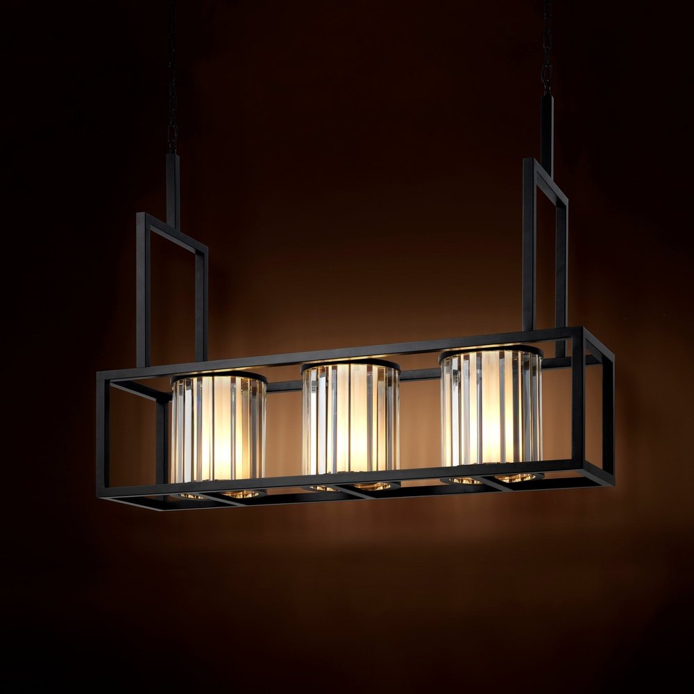 Eichholtz Carducci Chandelier Black finish