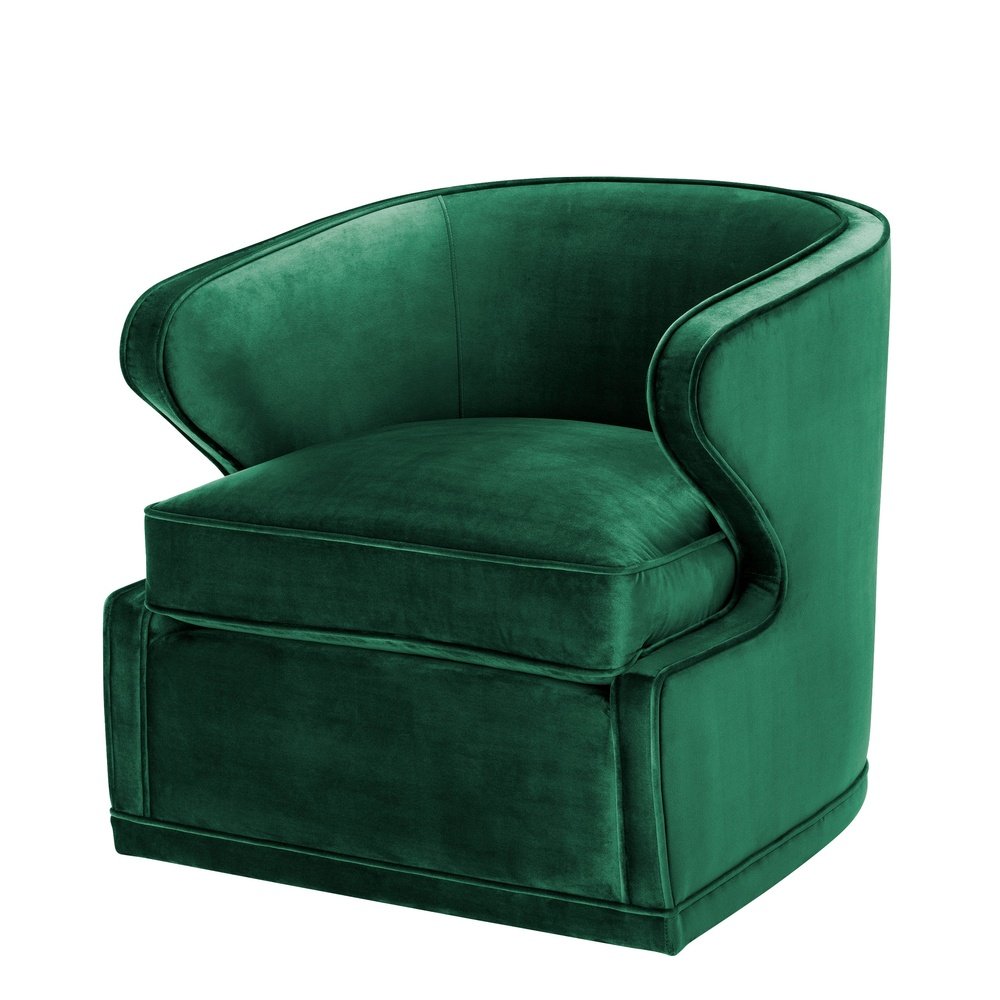 Product photograph of Eichholtz Dorset Armchair Roche Green from Olivia's