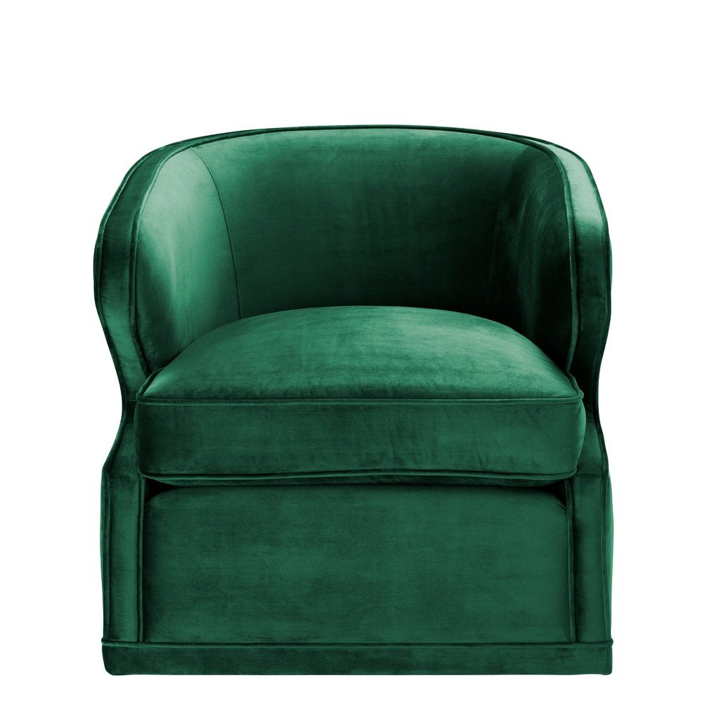 Product photograph of Eichholtz Dorset Armchair Roche Green from Olivia's.