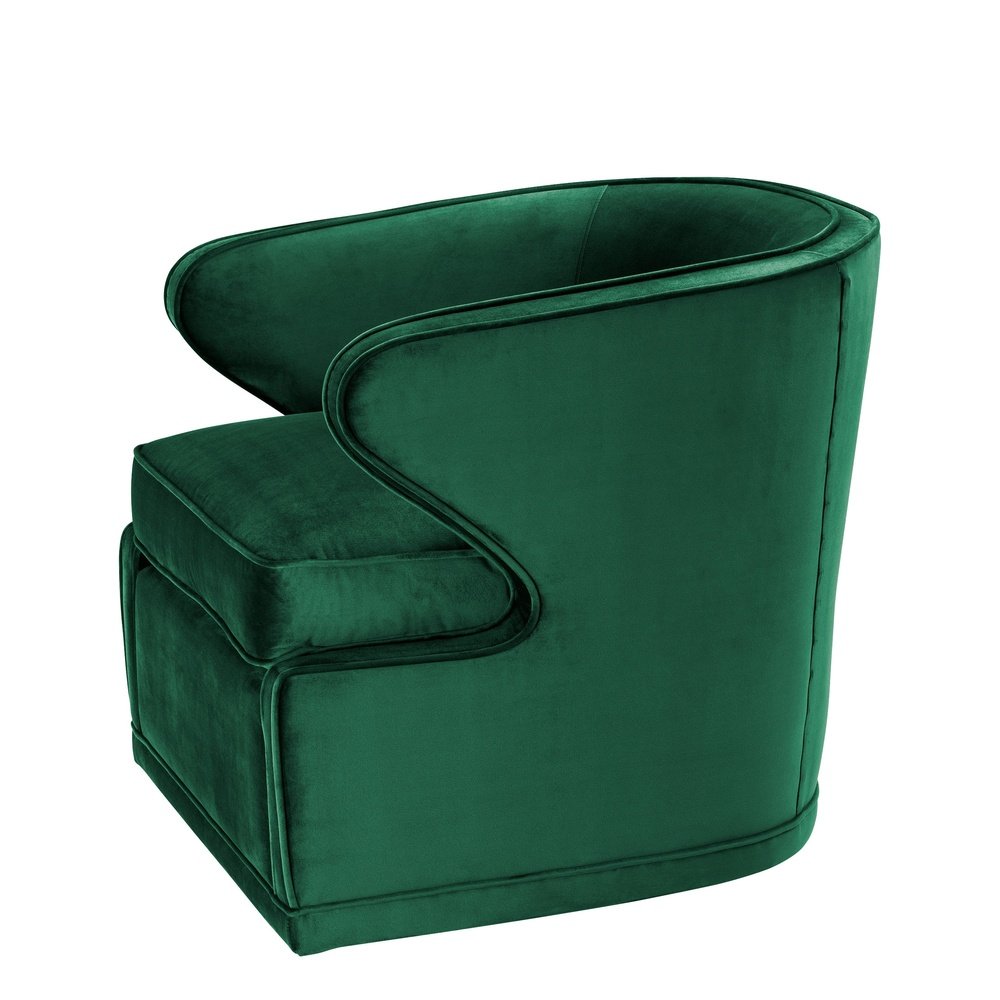 Product photograph of Eichholtz Dorset Armchair Roche Green from Olivia's.