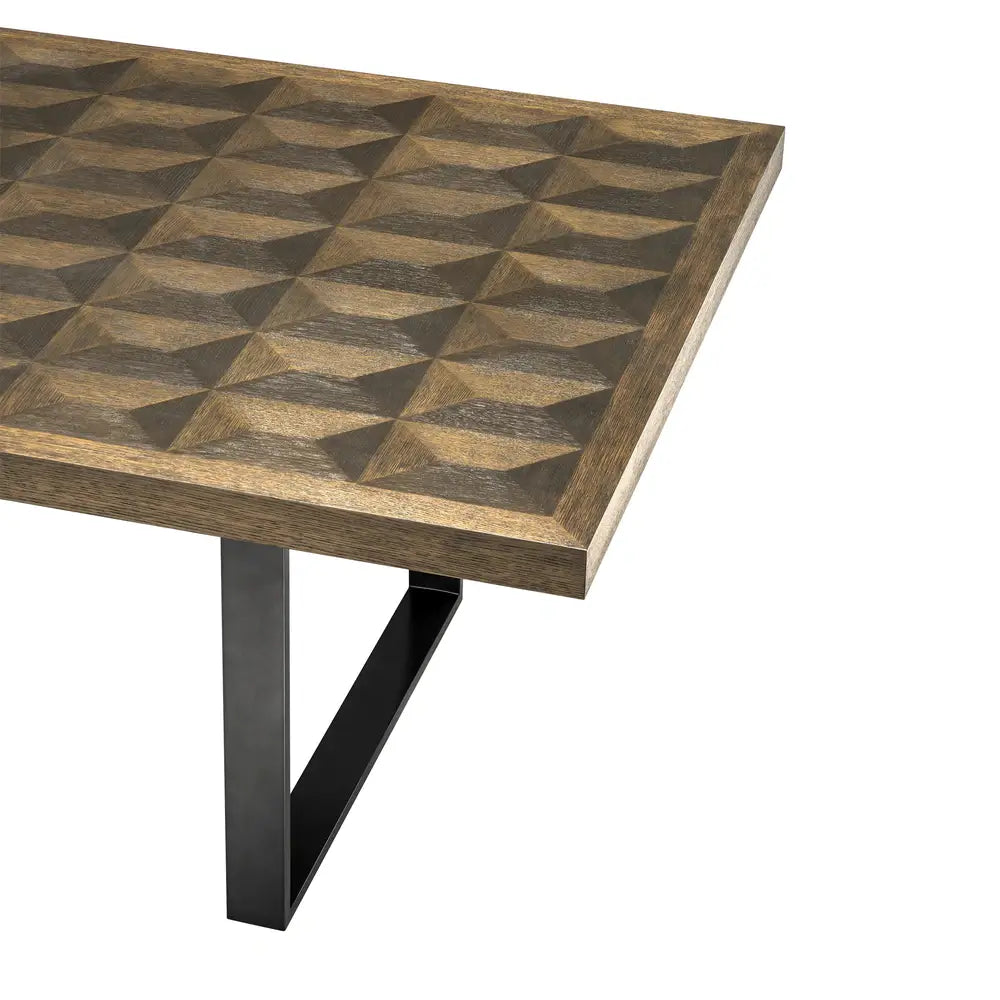 Product photograph of Eichholtz Gregorio Dining Table Large from Olivia's.