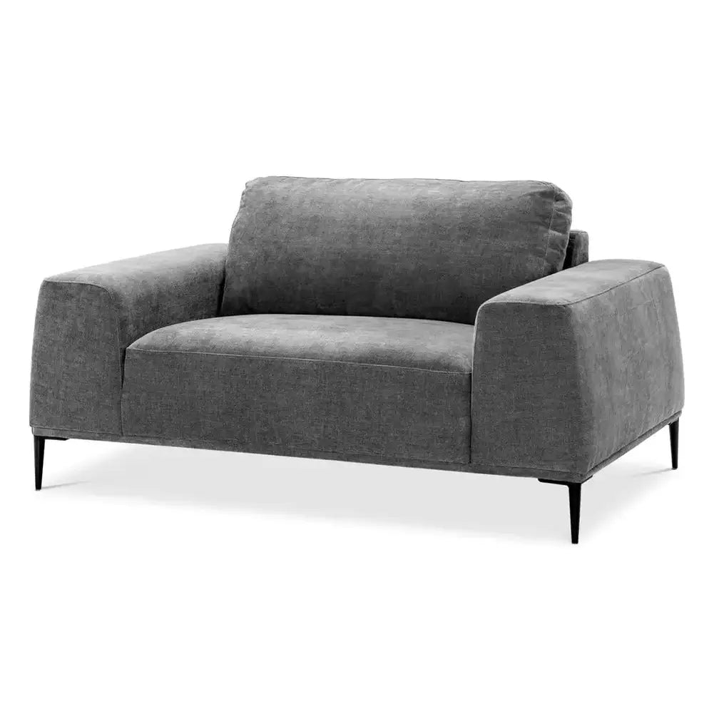 Eichholtz Montado Loveseat in Clarck Grey