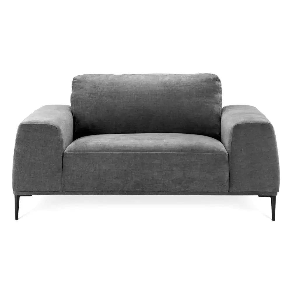 Eichholtz Montado Loveseat in Clarck Grey