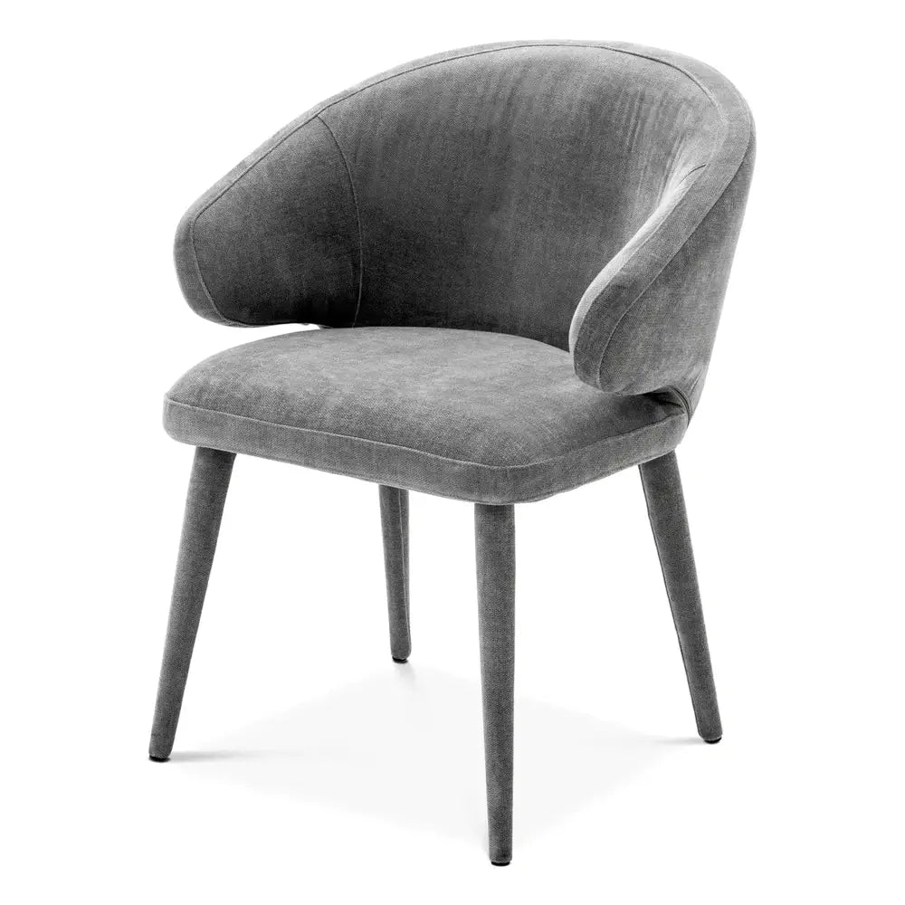 Eichholtz Cardinale Dining Chair In Clarck Grey