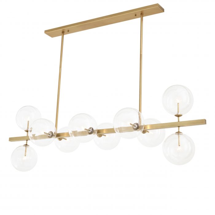 Eichholtz Largo Chandelier Antique Brass Finish