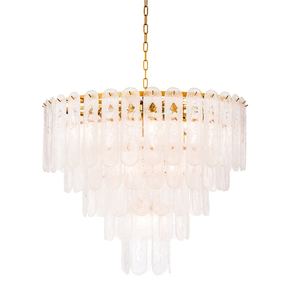 Eichholtz Riveria Chandelier in Gold Finish