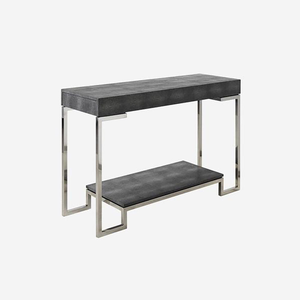 Product photograph of Andrew Martin Trudy Console Table Grey from Olivia's