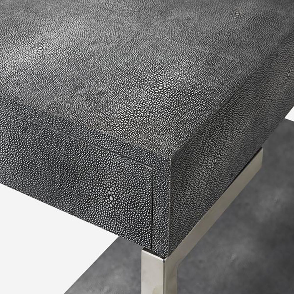 Product photograph of Andrew Martin Trudy Console Table Grey from Olivia's.