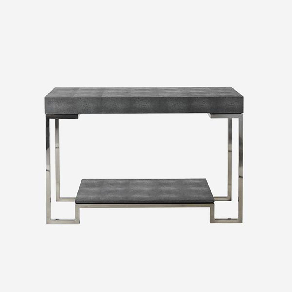 Product photograph of Andrew Martin Trudy Console Table Grey from Olivia's.